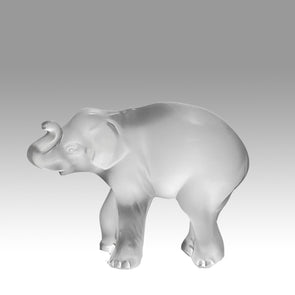 Marc Lalique Timora - Lalique Elephant - Hickmet Fine Arts