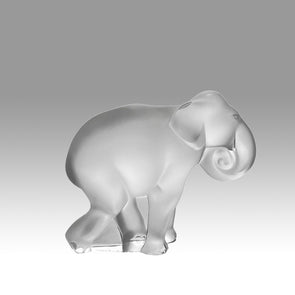 Marc Lalique Timore - Lalique Elephant - Hickmet Fine Arts