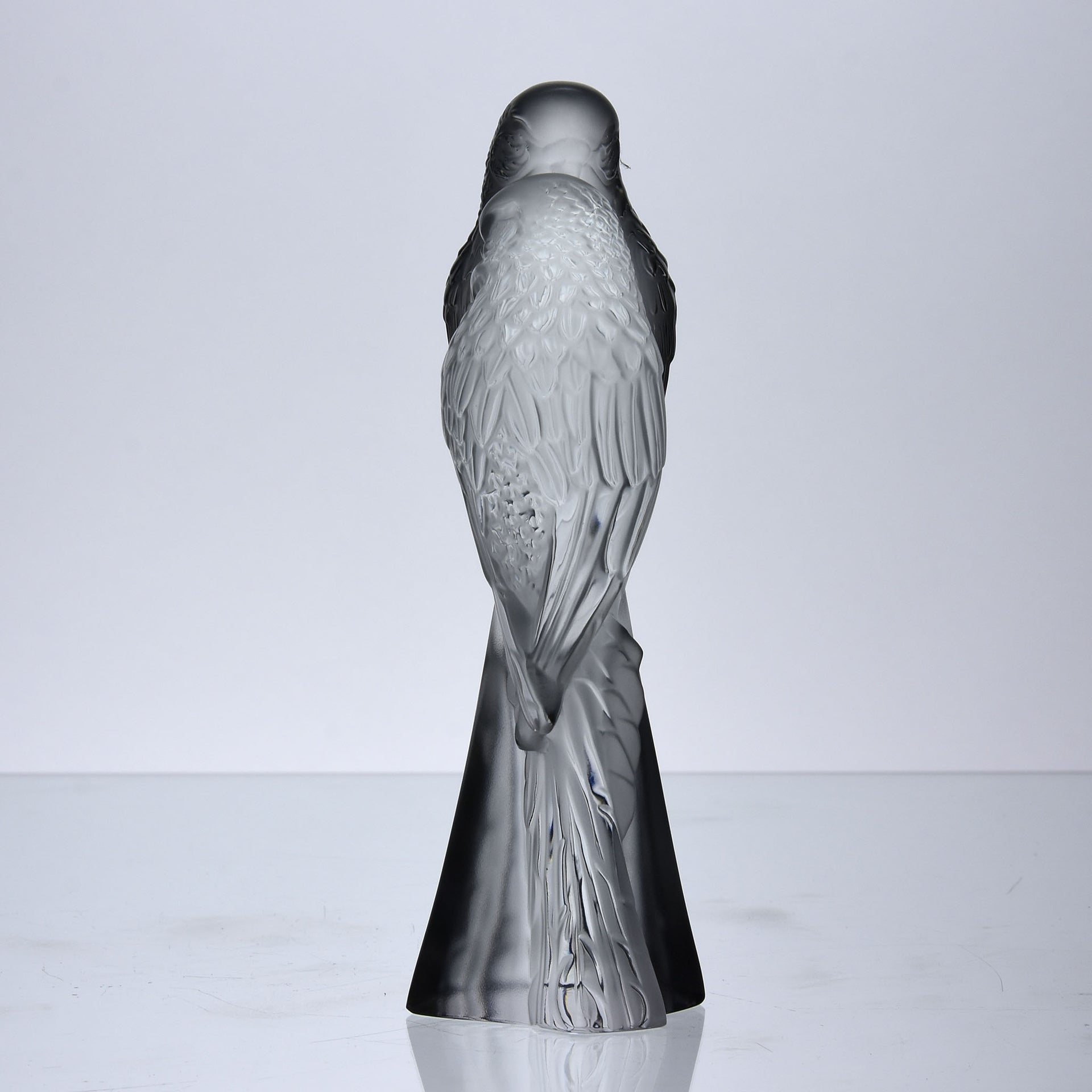 Lalique Lovebirds - Two Parakeets - Hickmet Fine Arts