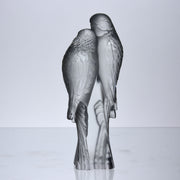 Lalique Lovebirds - Two Parakeets - Hickmet Fine Arts
