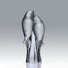 Lalique Lovebirds - Two Parakeets - Hickmet Fine Arts