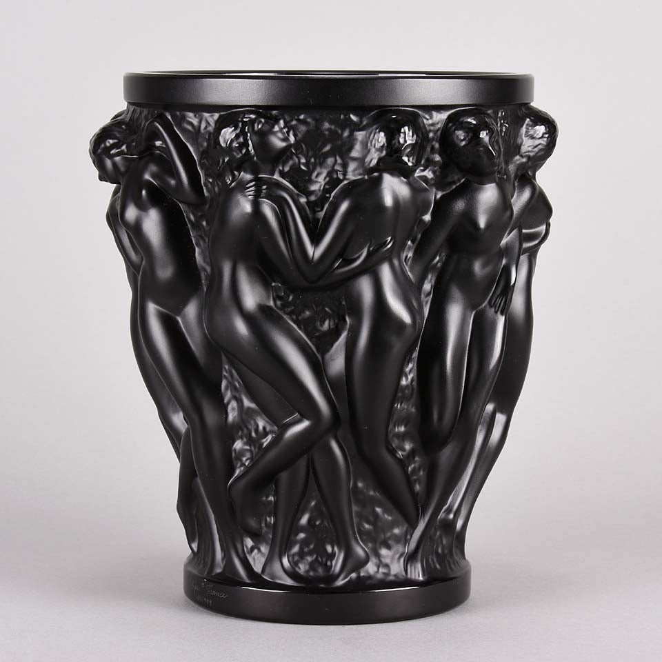 "Bacchantes" Lalique Vase