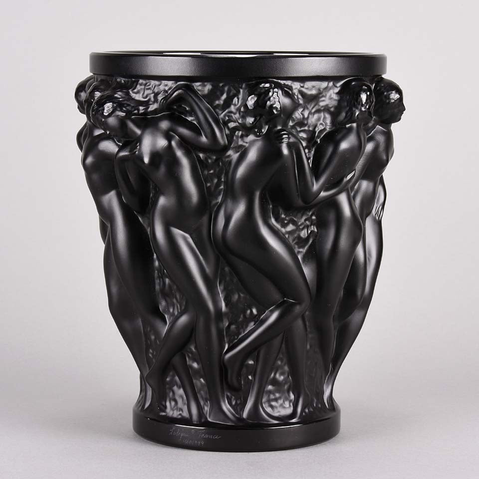 "Bacchantes" Lalique Vase