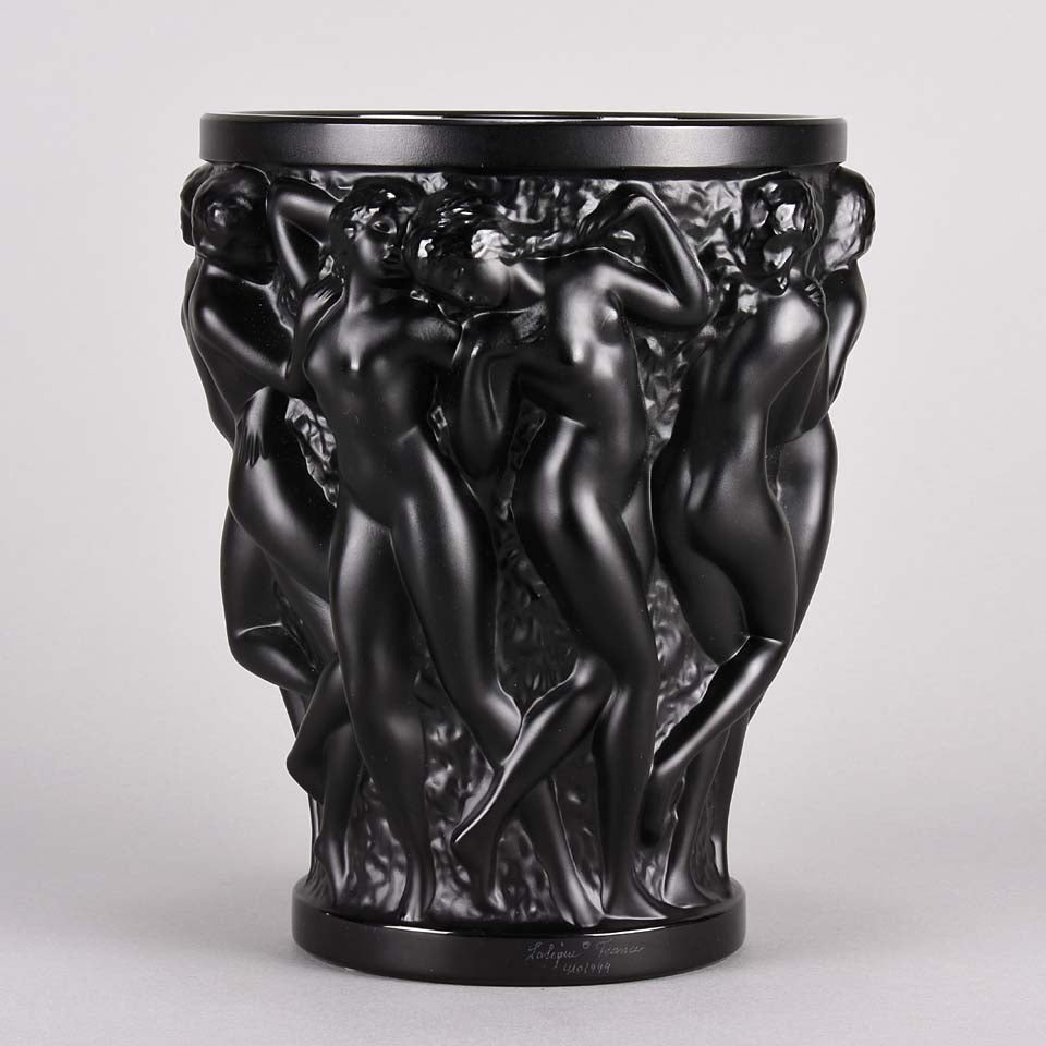 "Bacchantes" Lalique Vase