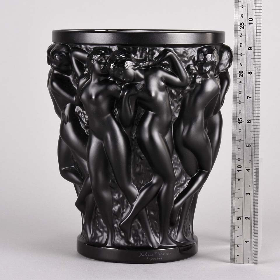"Bacchantes" Lalique Vase