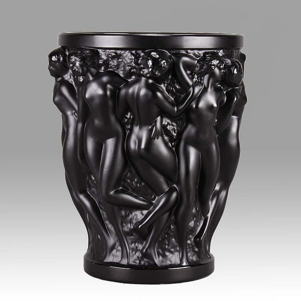 "Bacchantes Vase" by Lalique