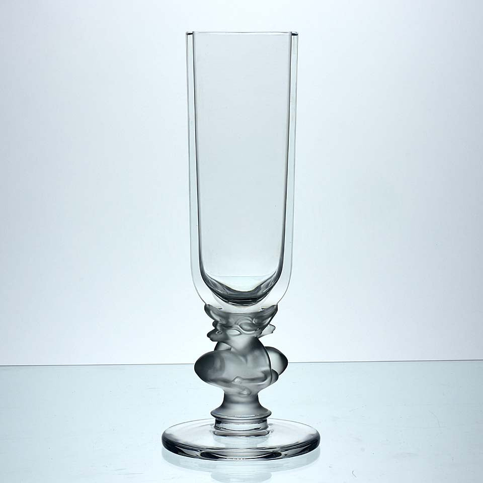 Lalique Cerf Vase