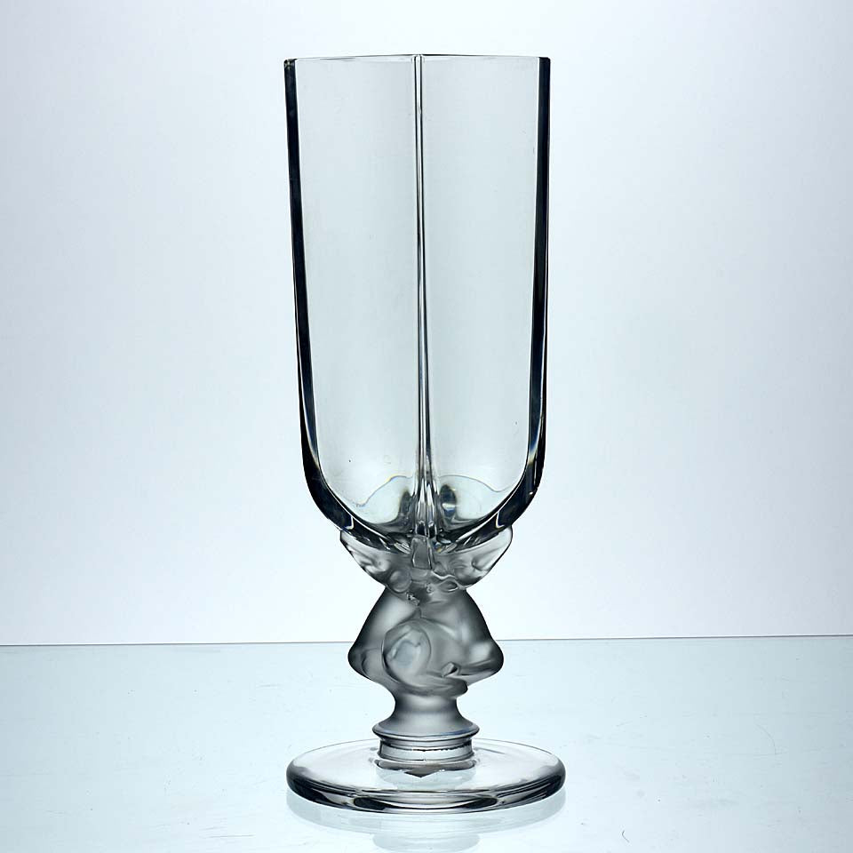Lalique Cerf Vase