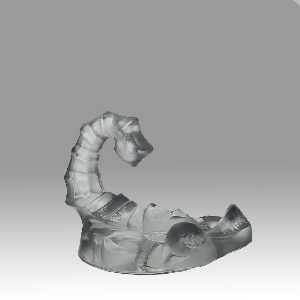 Lalique Glass Scorpion