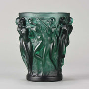 Lalique Bacchantes Glass Vase 