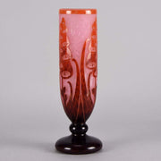 Le Verre Francais Glass Vase - Digitale Vase - Hickmet Fine Arts
