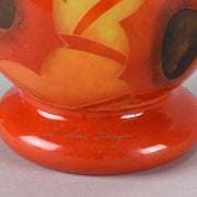 Schneider Glass - Cosmos Vase by Le Verre Francais - Hickmet Fine Arts