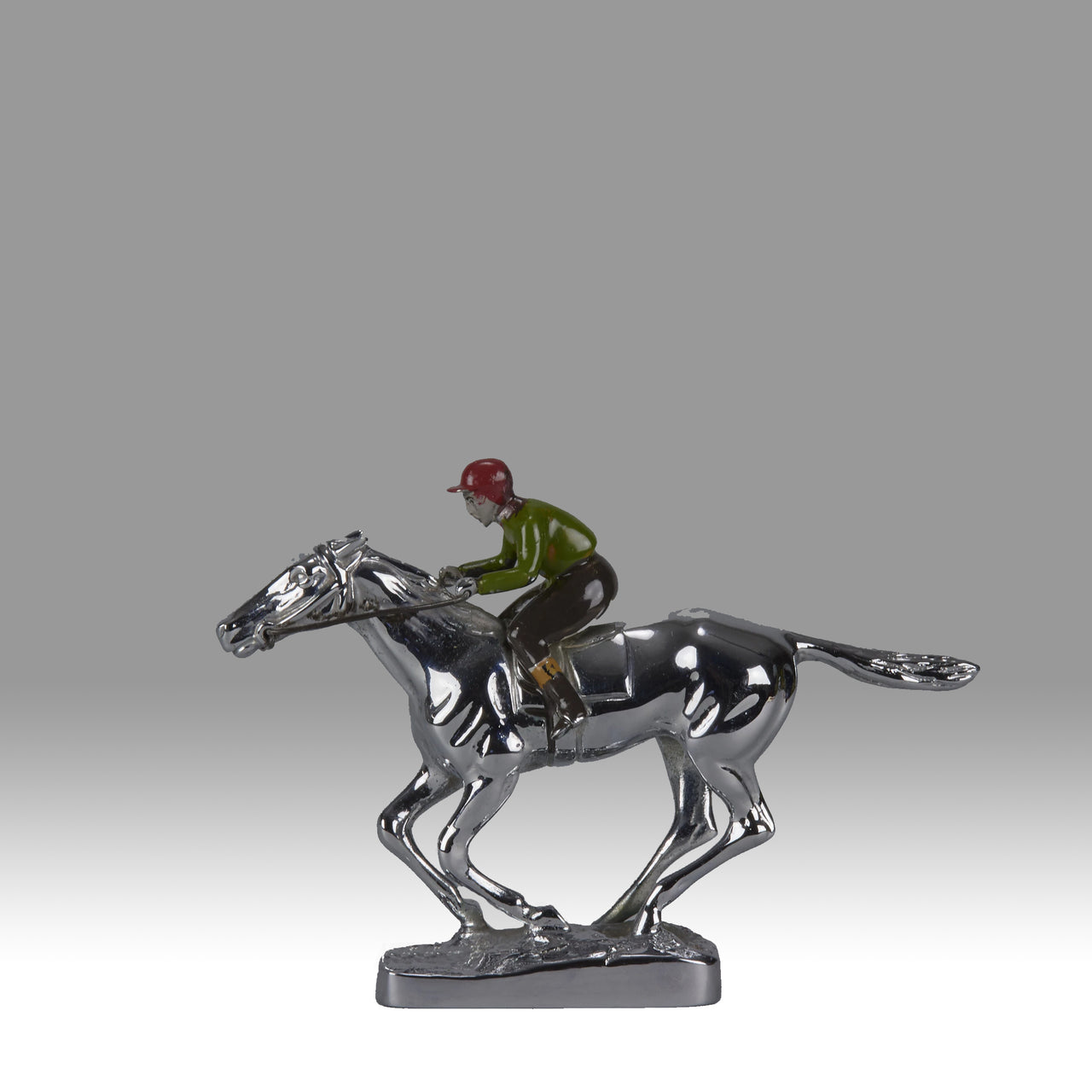 "Horse and Jockey" by A J Lejeune