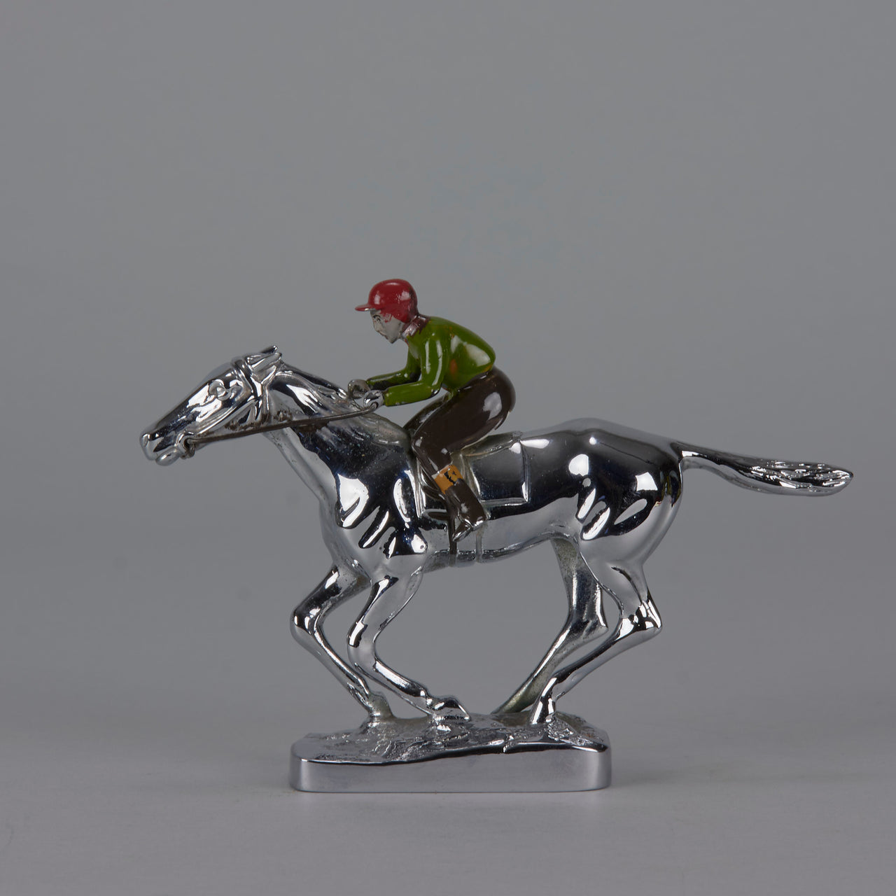 "Horse and Jockey" by A J Lejeune