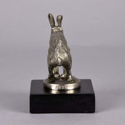 Lejuene Car Mascot - Running Hare by Louis Lejeune - Hickmet Fine Arts