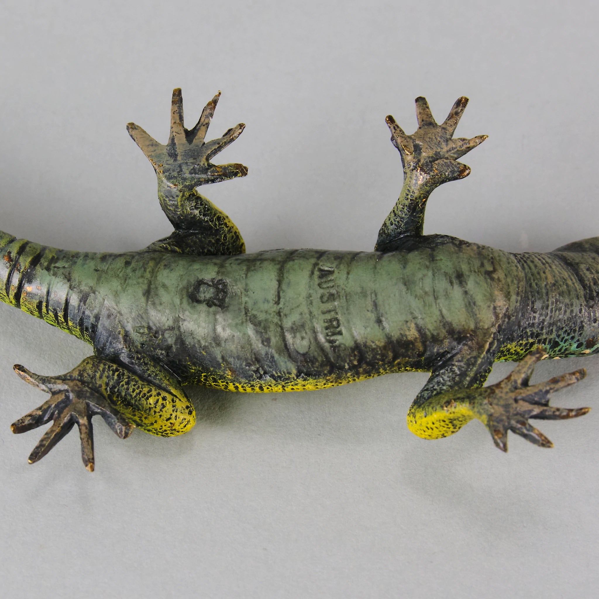 【美品】LOUNGE LIZARD　M-51　カーキ　S Bergman Bronze Lizard - Austrian Bronze - Hickmet Fine Arts