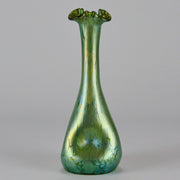 Trefoil Loetz Vase - Loetz Glass - Art Nouveau Glass - Hickmet Fine Arts 