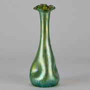 Trefoil Loetz Vase - Loetz Glass - Art Nouveau Glass - Hickmet Fine Arts 