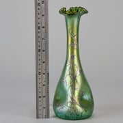 Trefoil Loetz Vase - Loetz Glass - Art Nouveau Glass - Hickmet Fine Arts 