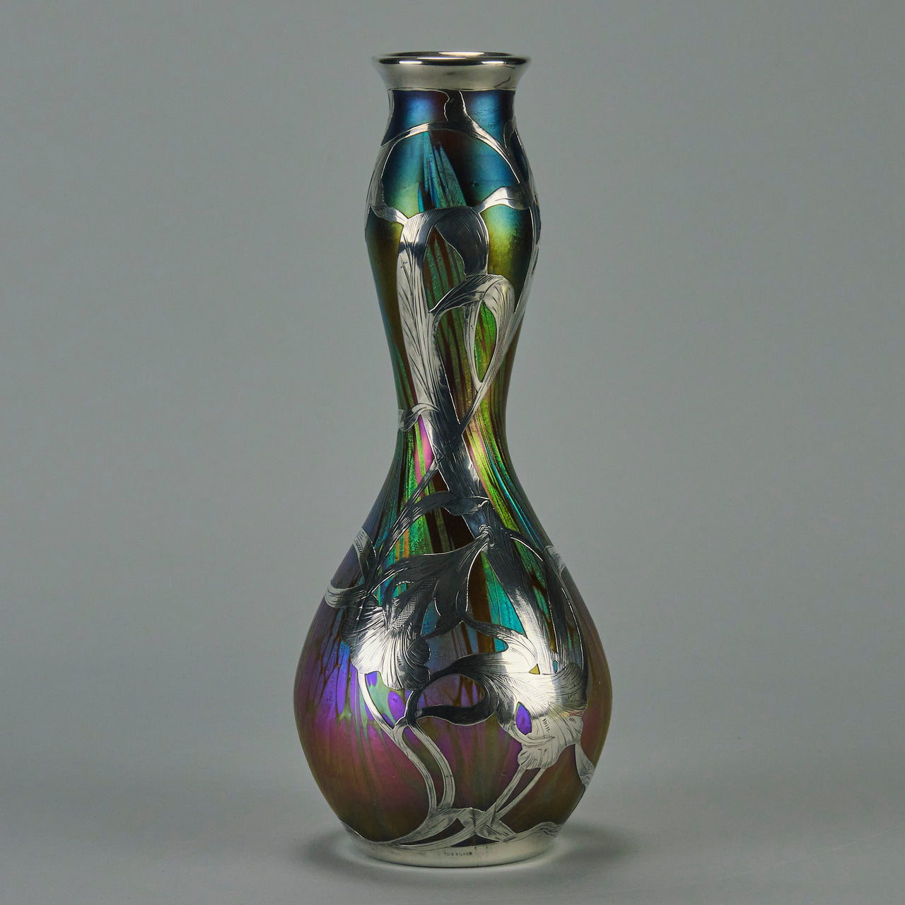 Loetz Medici SIlvered Vase