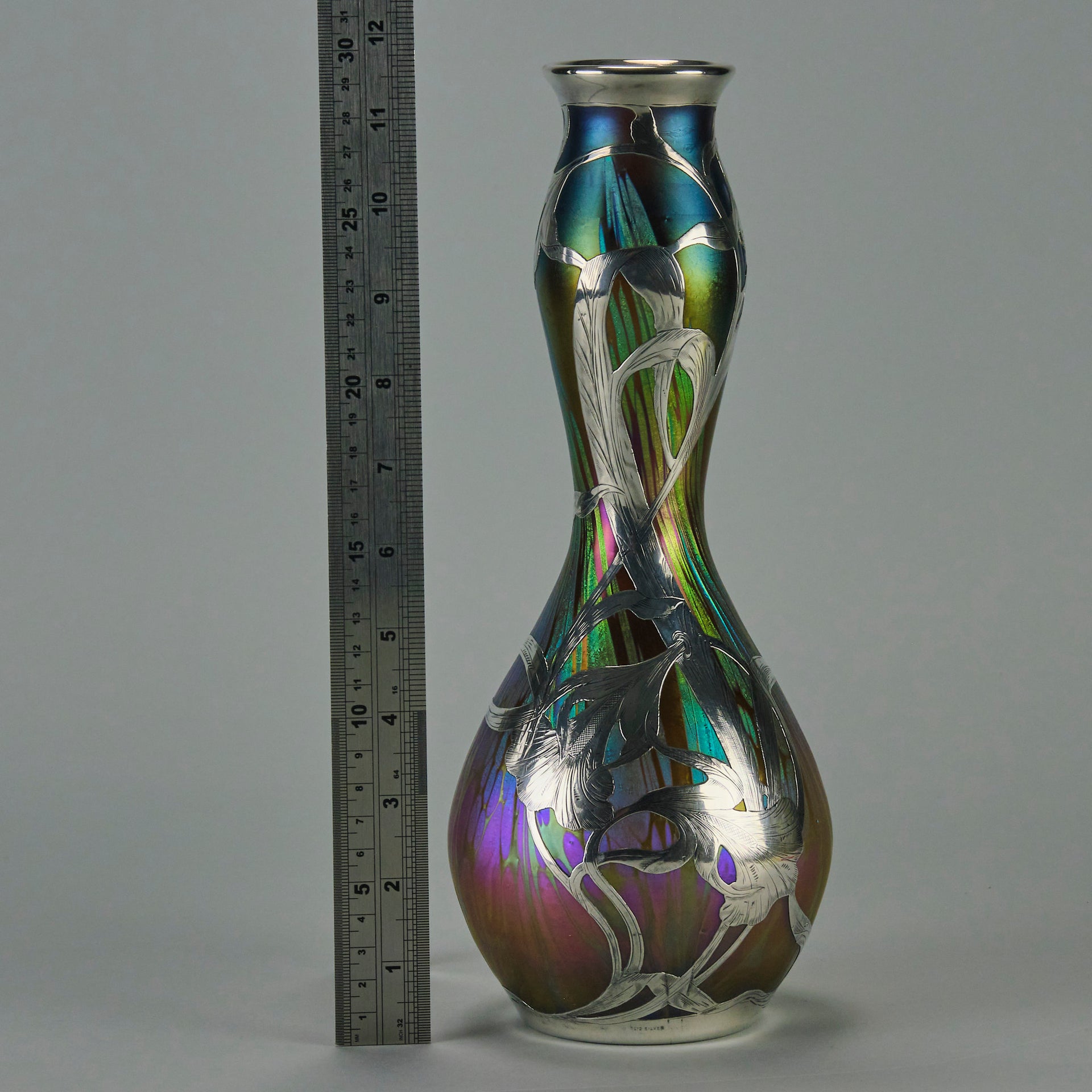 Loetz Medici SIlvered Vase