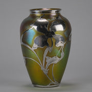 Silberiris Loetz Silvered Vase - Loetz Glass - Art Nouveau Glass - Hickmet Fine Arts
