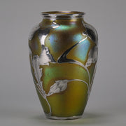 Silberiris Loetz Silvered Vase - Loetz Glass - Art Nouveau Glass - Hickmet Fine Arts