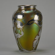 Silberiris Loetz Silvered Vase - Loetz Glass - Art Nouveau Glass - Hickmet Fine Arts
