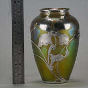 Silberiris Loetz Silvered Vase - Loetz Glass - Art Nouveau Glass - Hickmet Fine Arts