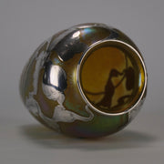 Silberiris Loetz Silvered Vase - Loetz Glass - Art Nouveau Glass - Hickmet Fine Arts