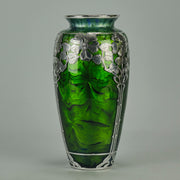 Loetz Titania Silver Vase