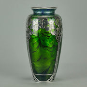 Loetz Titania Silver Vase