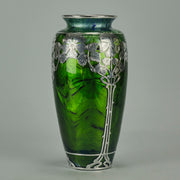 Loetz Titania Silver Vase