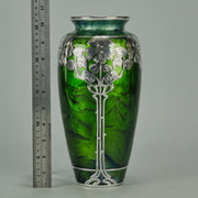 Loetz Titania Silver Vase