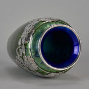 Loetz Titania Silver Vase
