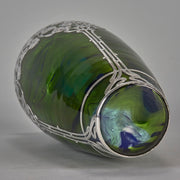 Loetz Titania Silver Vase