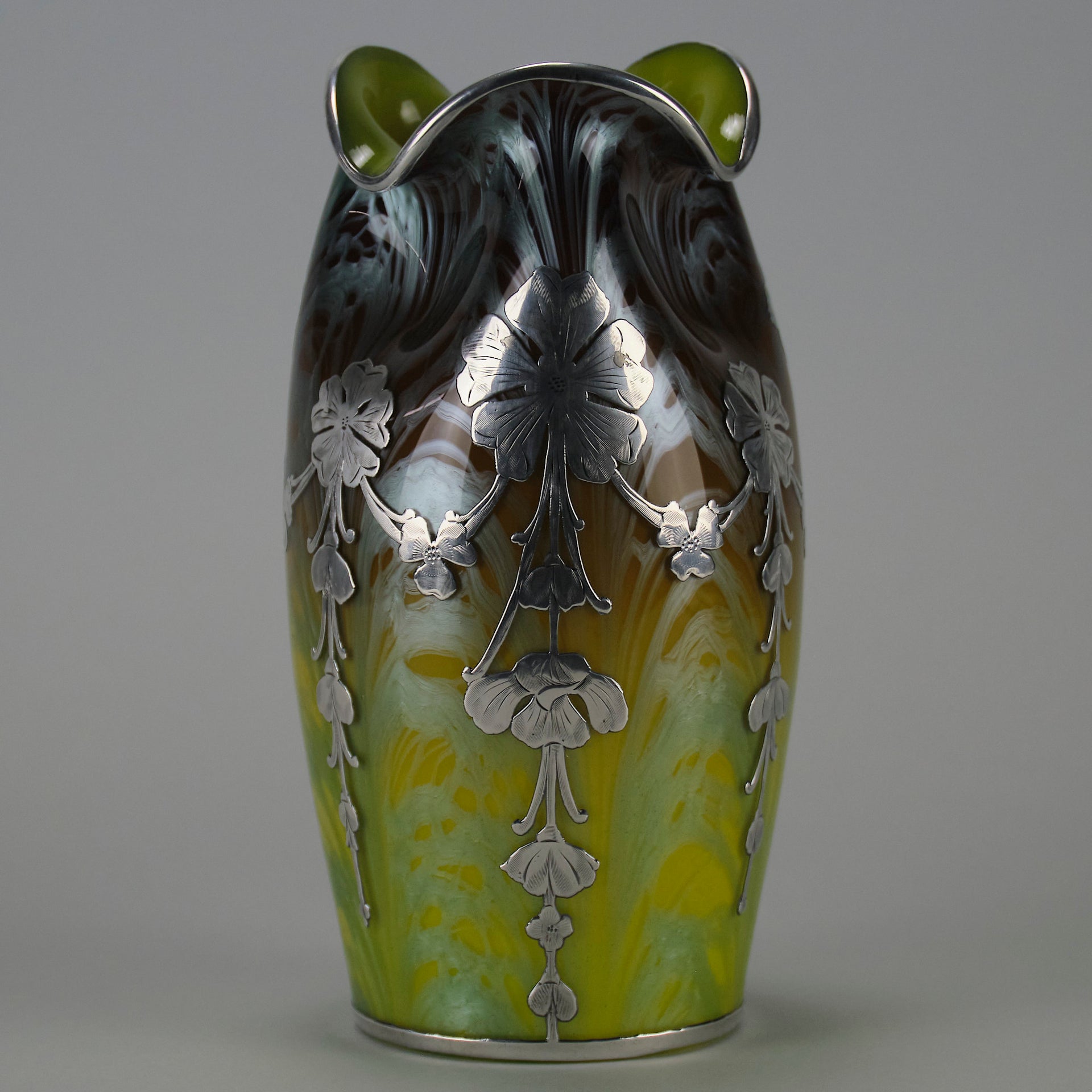 Loetz Titania Glass Vase - Loetz Glass - Art Nouveau Glass - Hickmet Fine Arts