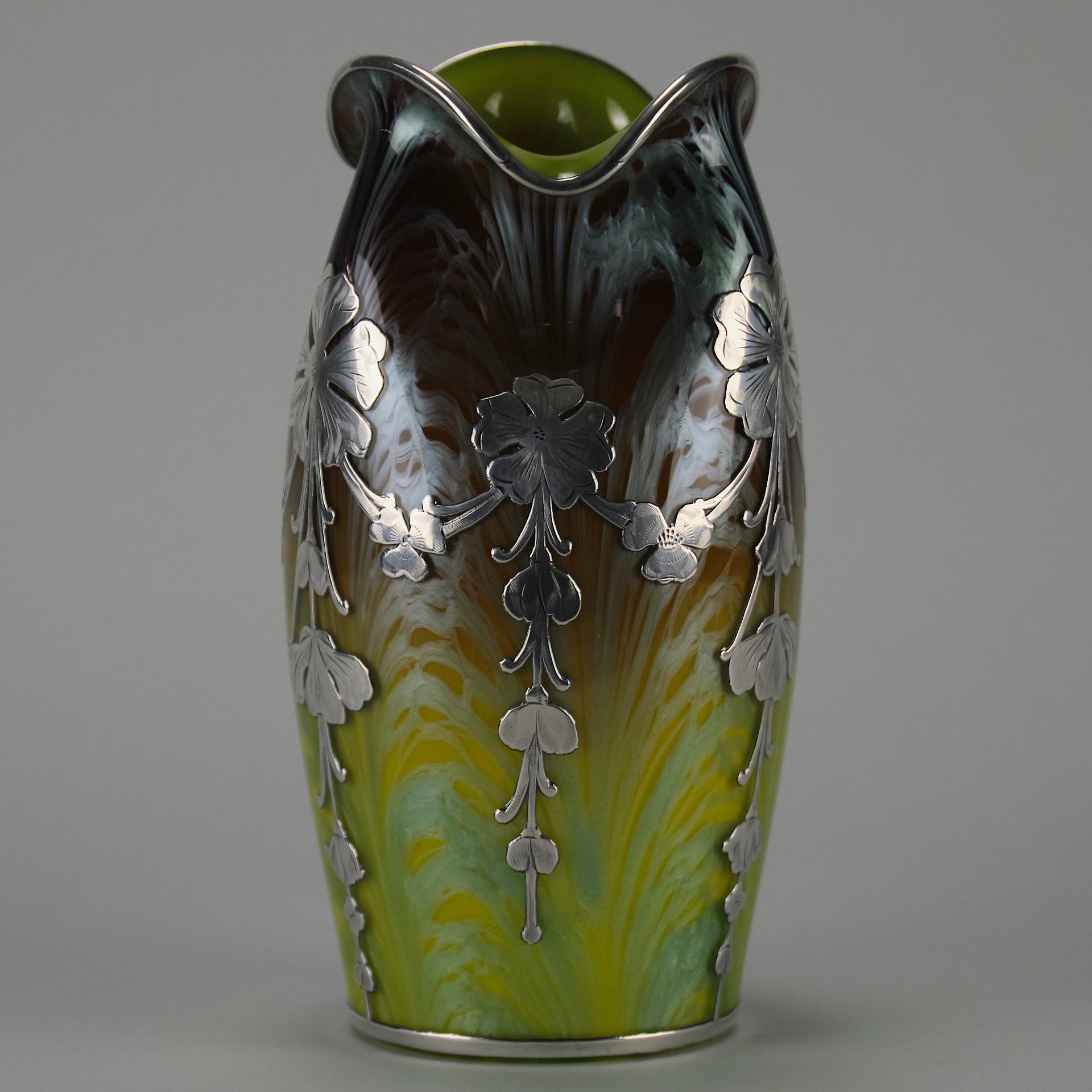 Loetz Titania Glass Vase - Loetz Glass - Art Nouveau Glass - Hickmet Fine Arts