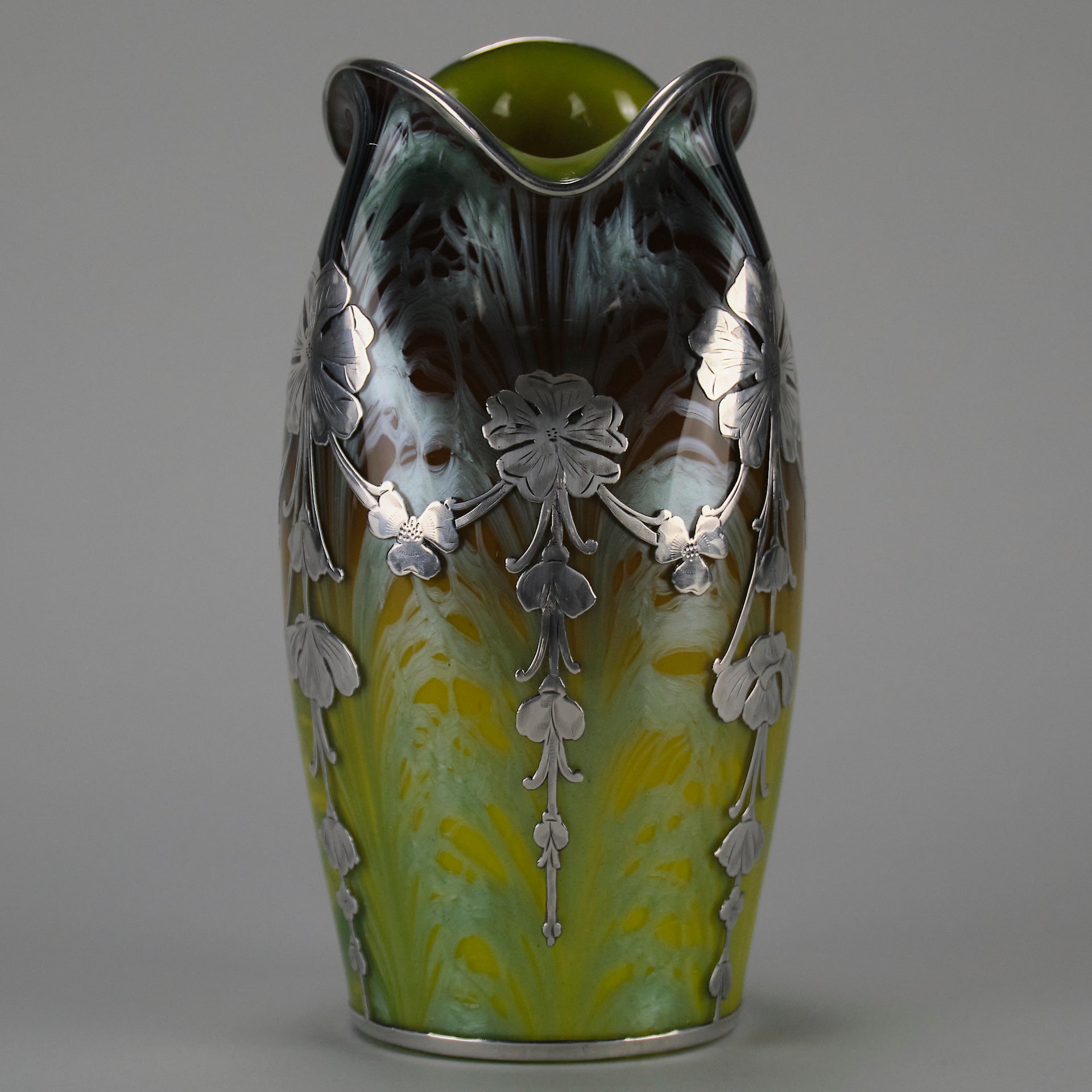 Loetz Titania Glass Vase - Loetz Glass - Art Nouveau Glass - Hickmet Fine Arts