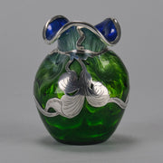 Loetz Titania Silvered Vase - Loetz Glass - Hickmet Fine Arts