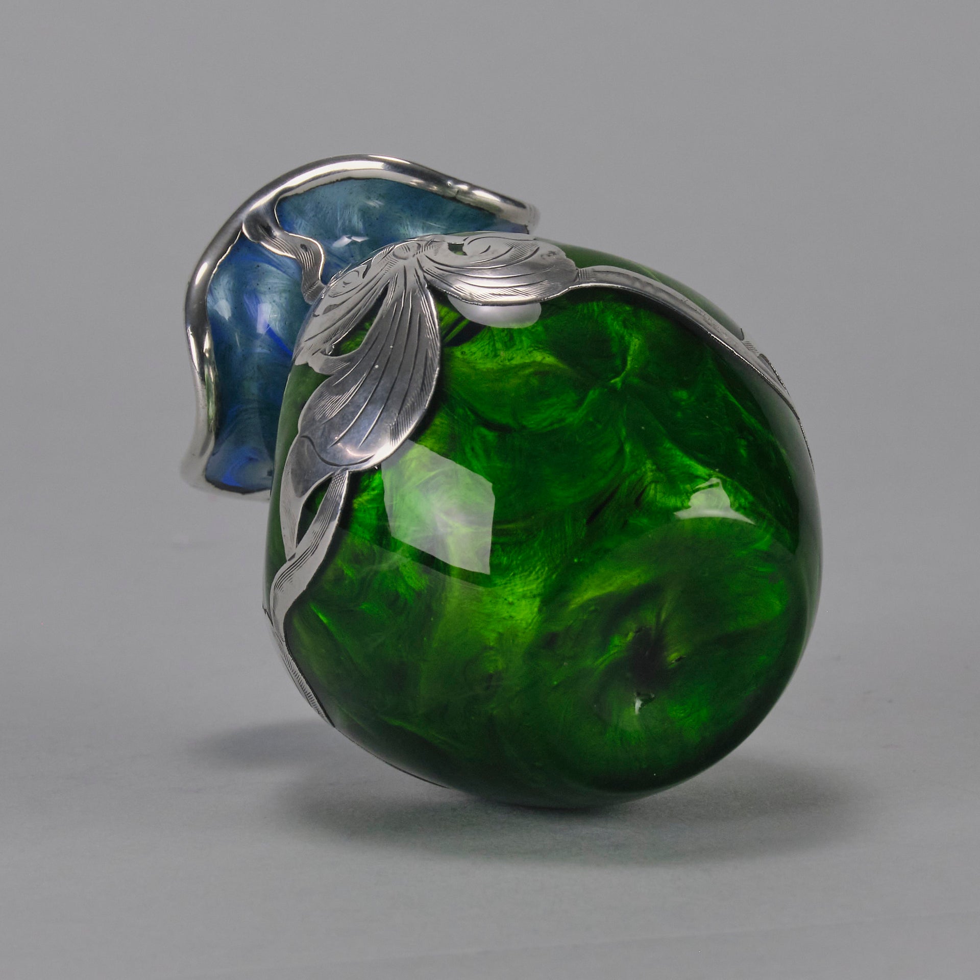 Loetz Titania Silvered Vase - Loetz Glass - Hickmet Fine Arts