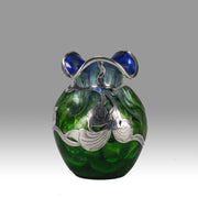 Loetz Titania Silvered Vase - Loetz Glass - Hickmet Fine Arts