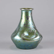 Loetz Silvered Papillon Vase