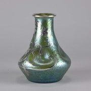 Loetz Silvered Papillon Vase
