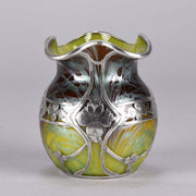 Loetz Glass - Titania Silvered Vase - Hickmet Fine Arts