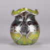 Loetz Glass - Titania Silvered Vase - Hickmet Fine Arts