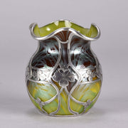 Loetz Glass - Titania Silvered Vase - Hickmet Fine Arts