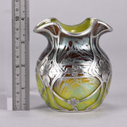 Loetz Glass - Titania Silvered Vase - Hickmet Fine Arts