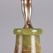 Art Deco Bronze Lorenzl Figure Hannah 