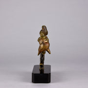 Birds on a Branch - Animaliers - Jean Luc - Antique animal sculptures for sale  - Hickmet Fine Arts